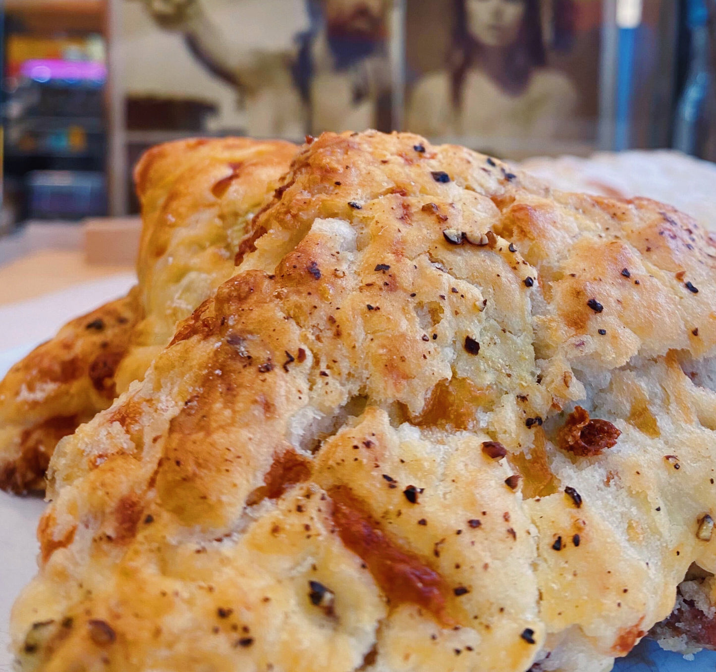 Conecuh, Cheddar, & Chive Scone - Panache