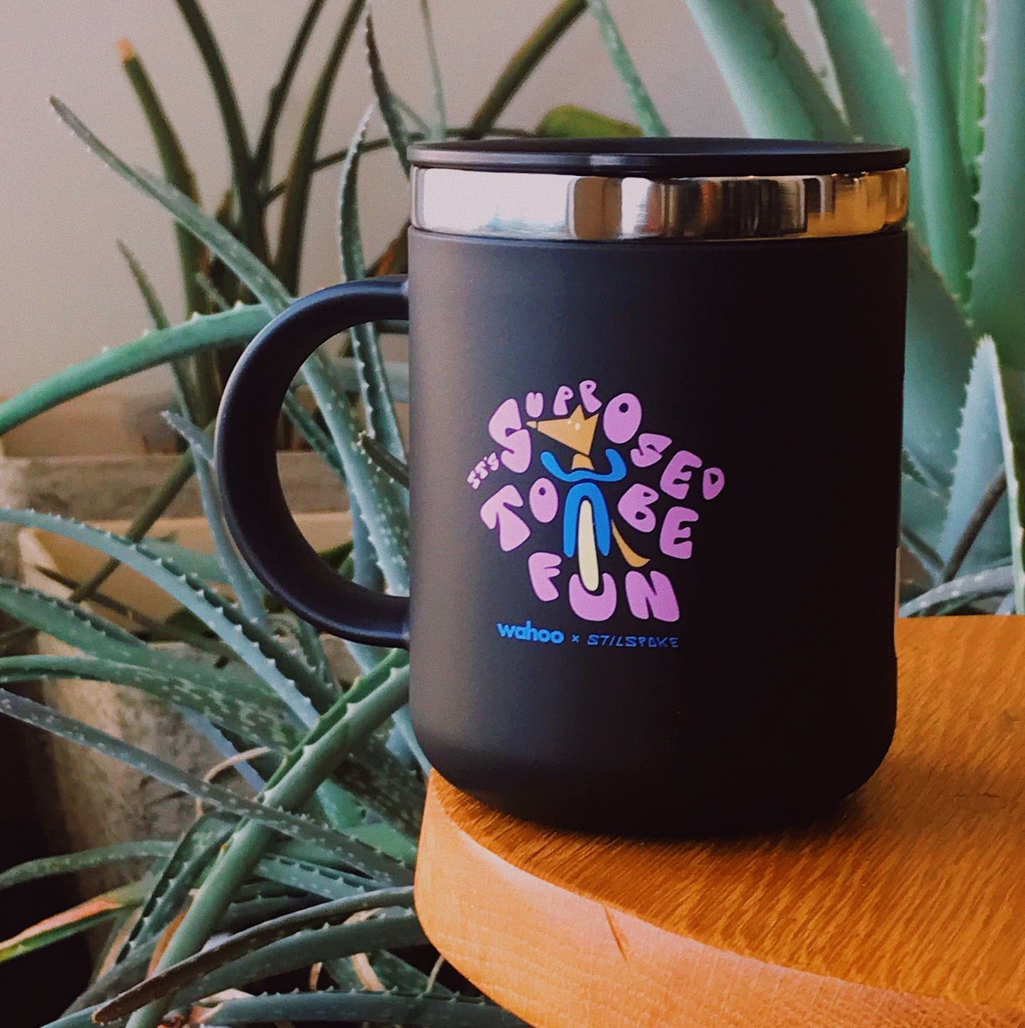 Domestique x STBF - Custom "It's Supposed to be Fun" 12oz Hydro Flask Mug