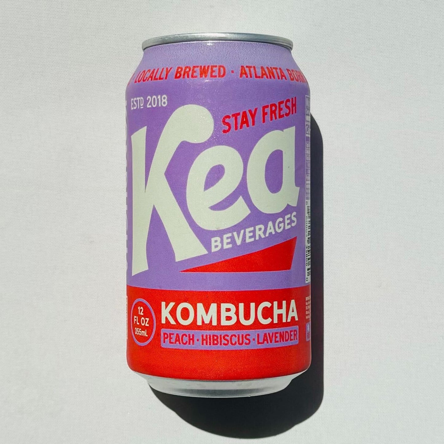 Kea Peach Hibiscus Lavender Kombucha - Satellite