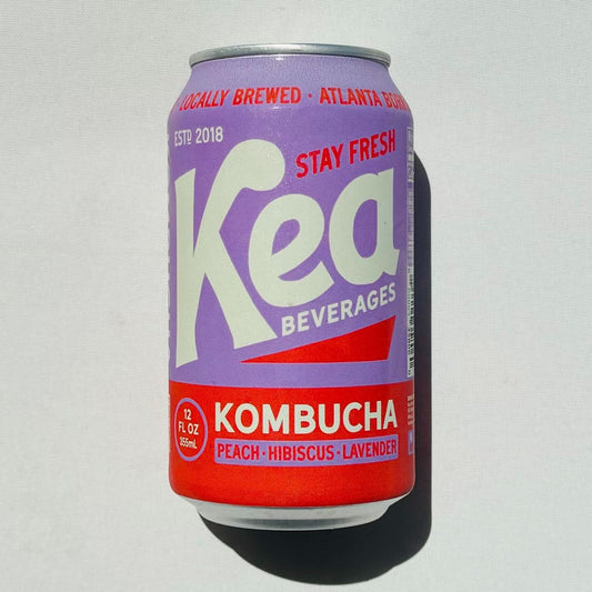 Kea Peach Hibiscus Lavender Kombucha - Satellite